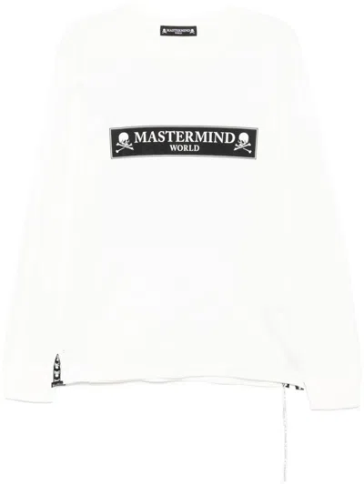 Mastermind Japan Logo-print T-shirt In White