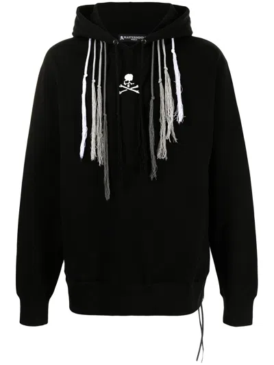 Mastermind Japan Logo-print Tassel-detail Hoodie In Black