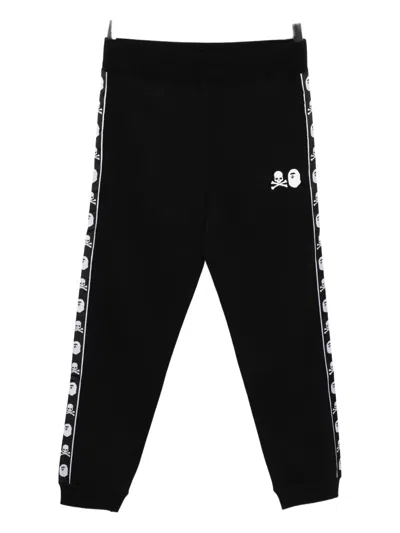 Mastermind Japan Logo-print Trousers In Black
