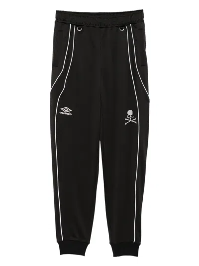 Mastermind Japan Logo-print Trousers In Black