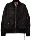 Mastermind Japan Logo-printed Bomber Jacket In Black