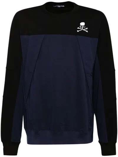 Mastermind Japan Logo-printed Sweatshirt In Blue