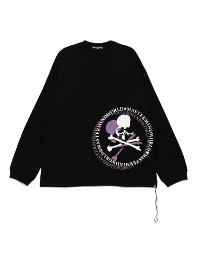 Mastermind Japan Logo-printed T-shirt In Black
