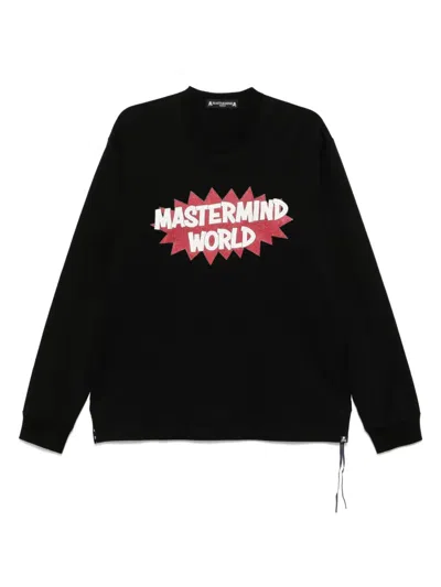 Mastermind Japan Logo-printed T-shirt In Black