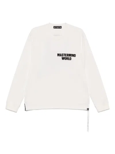 Mastermind Japan Logo-printed T-shirt In White