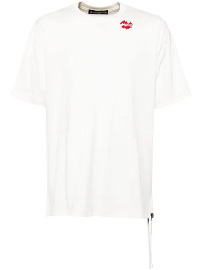Mastermind Japan Logo-printed T-shirt In White