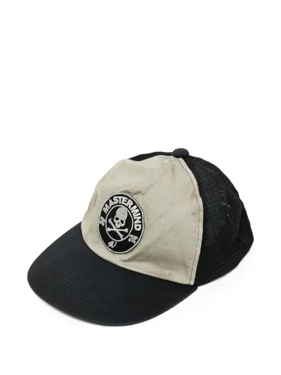 Mastermind Japan Logo-patch Mesh-panel Baseball Cap In Multi