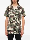 Mastermind Japan Logo-print Camouflage-pattern T-shirt In Multi