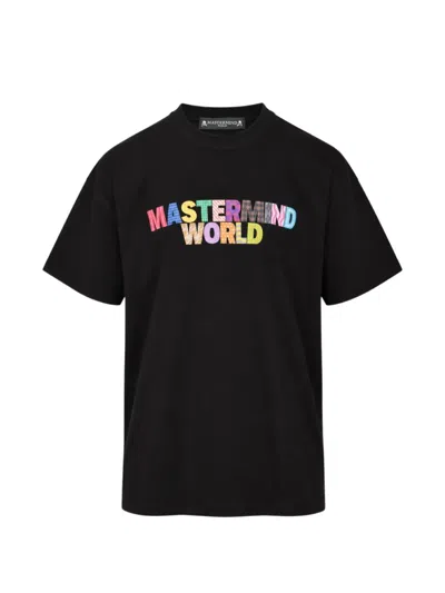 Mastermind Japan Logo-print Cotton T-shirt In Multi
