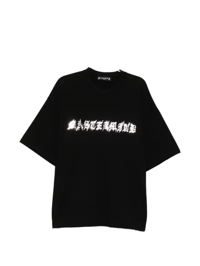 Mastermind Japan Logo-print Crew Neck T-shirt In Black