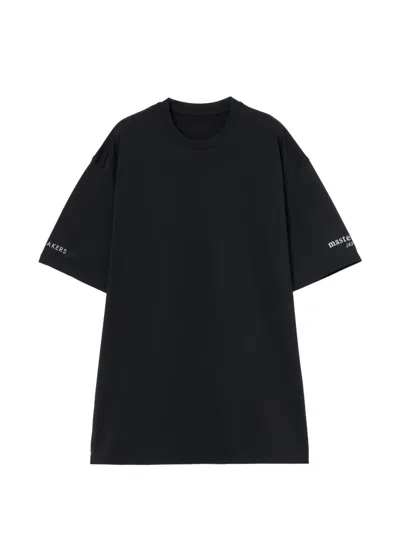 Mastermind Japan Logo-print Side-slit T-shirt In Black
