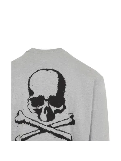 Mastermind Japan Logo-print Skull-print Sweatshirt In Gray