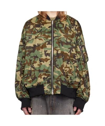 Mastermind Japan Long-sleeved Casual Jacket In Animal Print
