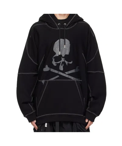 Mastermind Japan Long-sleeved Hoodie In Black