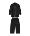 Mastermind Japan Long-sleeved Pajamas And Trousers In Black