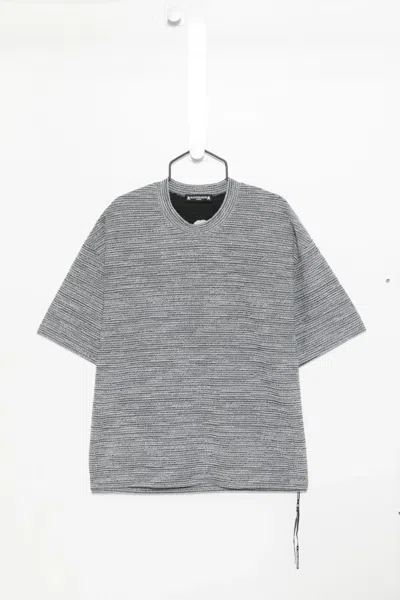 Mastermind Japan Lopped Short-sleeve T-shirt In Black