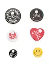 Mastermind Japan Magnet Badges In Black