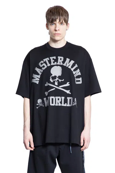 Mastermind Japan Man Black T-shirts & Tank Tops