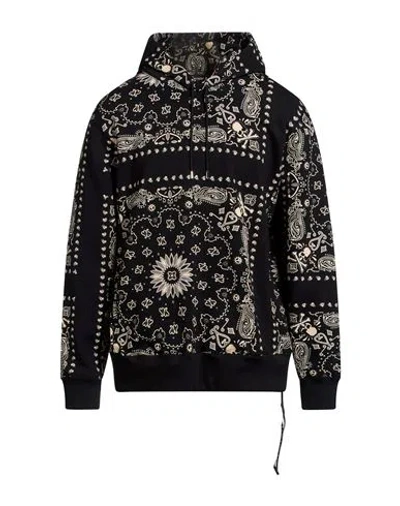 Mastermind Japan Man Sweatshirt Black Size M Cotton