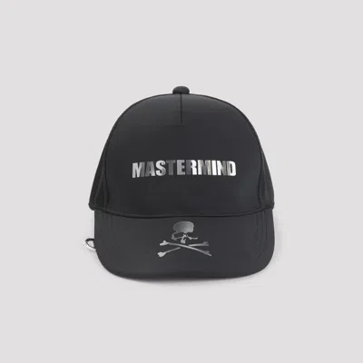 Mastermind Japan Mastermind World 3d Logo Mesh Cap In Black