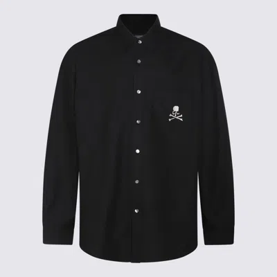 MASTERMIND JAPAN MASTERMIND WORLD BLACK COTTON SHIRT