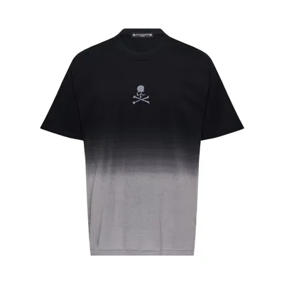 Pre-owned Mastermind Japan Mastermind World Faded Short-sleeve Tee 'black/grey' | Men's Size L