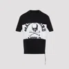 Mastermind Japan Mastermind World Horizontal Blocked Mini Short Sleeve Tee In Black
