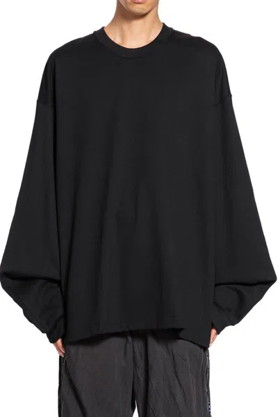 Mastermind Japan Black Boxy Fit Thumbhole Long Sleeve T-shirt