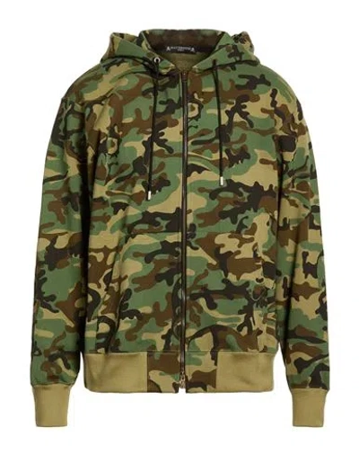 Mastermind Japan Mastermind World Man Sweatshirt Military Green Size L Cotton In Multi