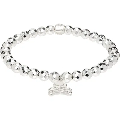Mastermind Japan Mastermind World Mw Plating On Hematic Bracelet In Silver