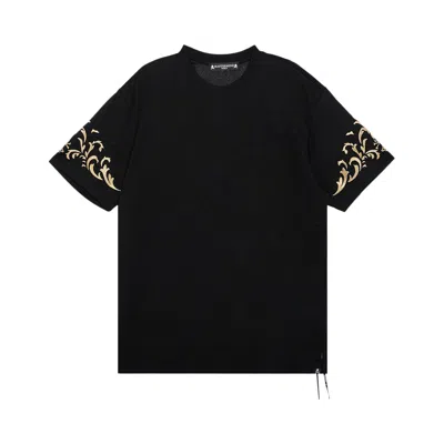 Pre-owned Mastermind Japan Mastermind World Ornament Tee 'black/gold' | Men's Size M