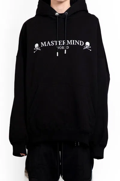 Mastermind Japan Man Sweatshirt Black Size S Cotton