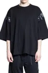 Mastermind Japan Man Black T-shirts & Tank Tops In Black