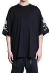 Mastermind Japan Man Black T-shirts & Tank Tops In Black