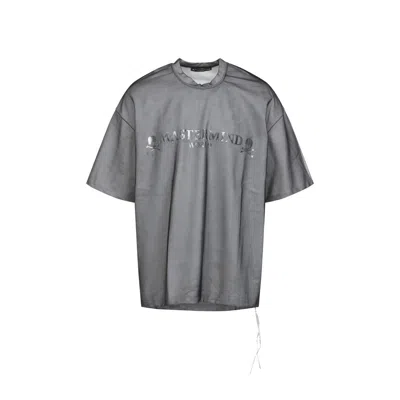 Mastermind Japan Graphic Print Short Sleeve Layered T-shirt In Gray