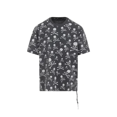 Mastermind Japan Mastermind World Vintage Skull Tee In Black