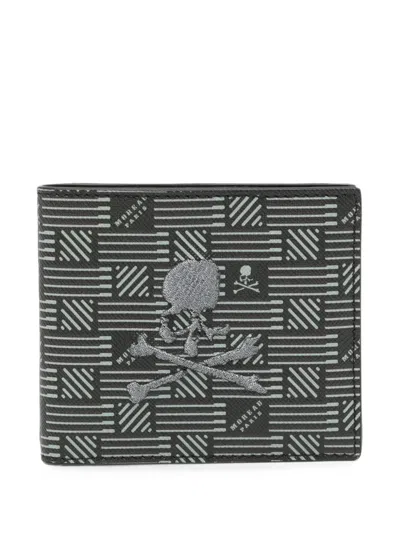 Mastermind Japan Mastermind World X Moreau Paris Billfold 6cc Wallet In Black