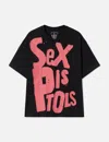 Mastermind Japan Mastermind World X Sex Pistols Logo Boxy Fit Short Sleeves T-shirt In Black