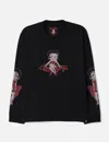 Mastermind Japan Mastermind World X X Betty Boop Boxy Long Sleeve T-shirt In Black
