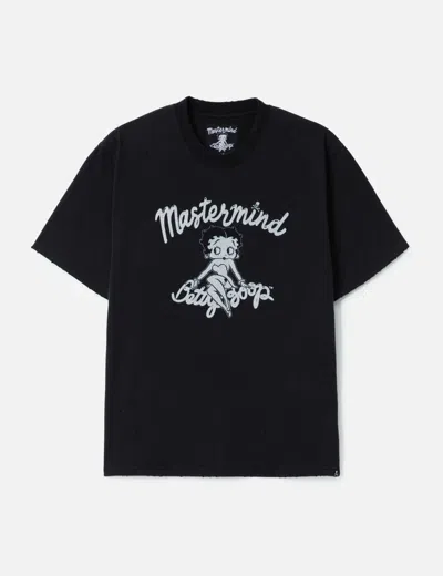 Mastermind Japan Mastermind World X X Betty Boop Damaged Short Sleeve T-shirt