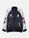 Mastermind Japan Mastermind World X X Betty Boop Souvenir Jacket In Blue