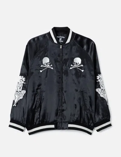 Mastermind Japan Mastermind World X X Betty Boop Souvenir Jacket In Black