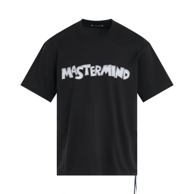 Mastermind Japan Metal Logo T-shirt In Black
