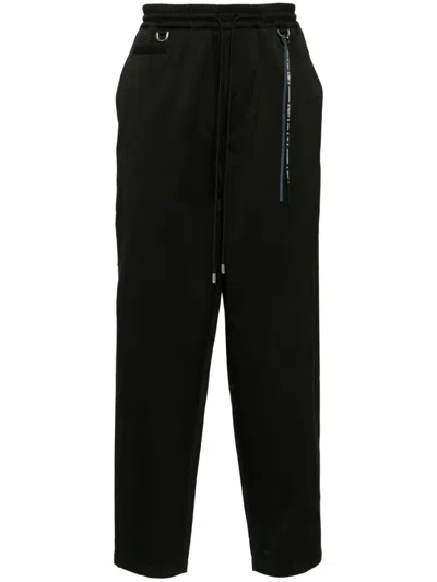 Mastermind Japan Mj Puzzle Wide Fit Easy Trousers In Black