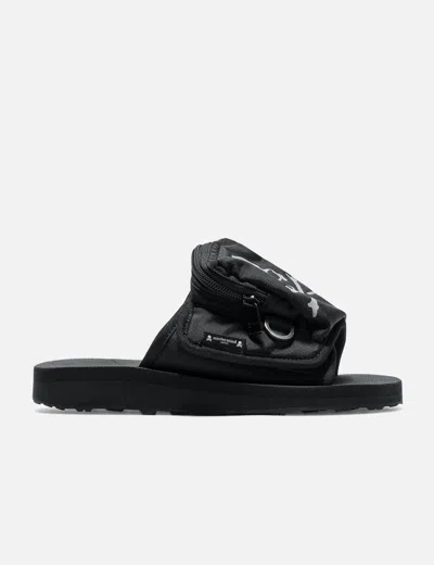 Mastermind Japan Mmj X Suicoke Reflective Sandals In Black/黑色/블랙/ブラック