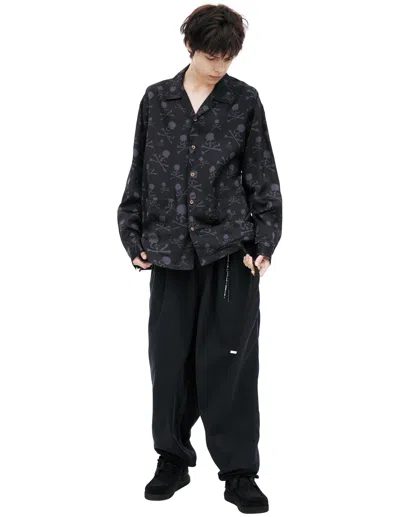 Mastermind Japan Monoprint Silk Shirt