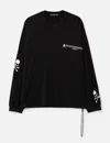 Mastermind Japan Multi Pocket Boxy Long Sleeve T-shirt In Black