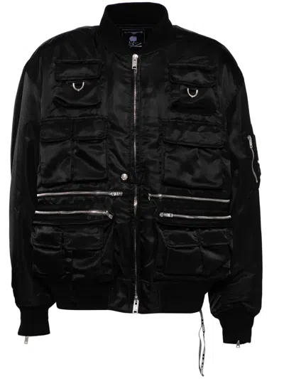 Mastermind Japan Multiple-pockets Jacket In Schwarz