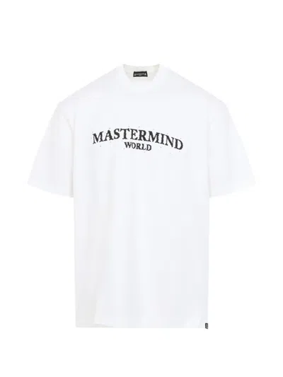 Mastermind Japan Mw Logo-print T-shirt In White