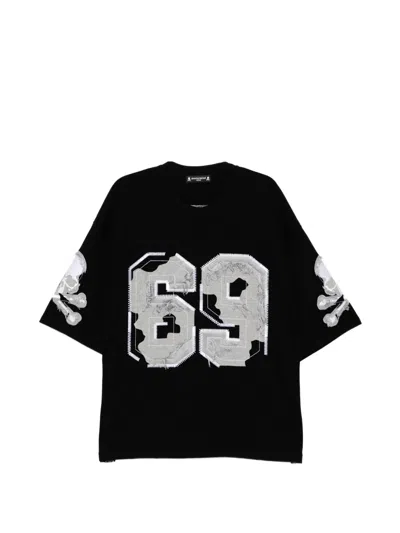 Mastermind Japan Number Motif T-shirt In Black